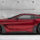 Illustration for article titled Factory Five F9R Concept - full CF body, 2400 lb target weight